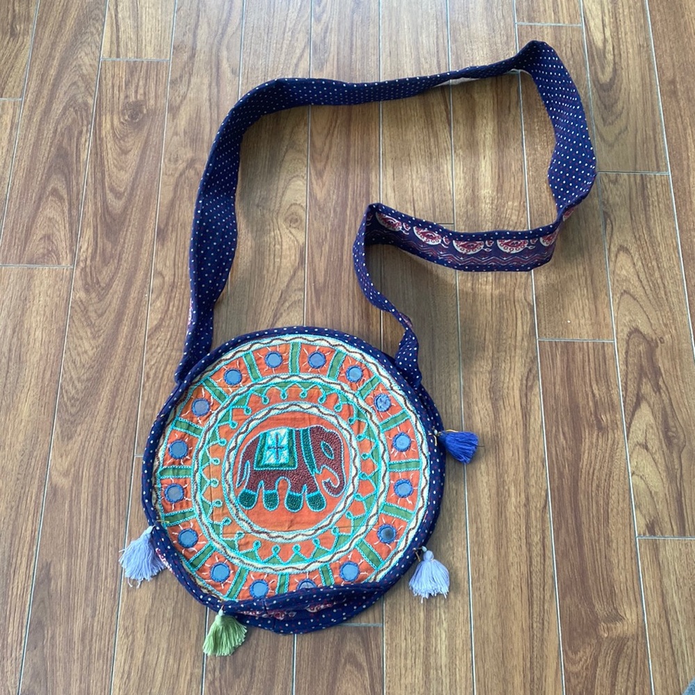 Elephant Circular Handbag